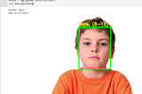 Using image data, predict the gender and age range of an individual in Python.