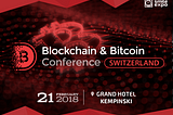 Geneva (Switzerland) to host Blockchain & Bitcoin Conference for the first time