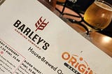 Beard Wizard and Sarina Visit Barley’s Brewing Company