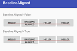 #AndroidDev #Tip — set android baselinealigned false on this element for better performance
