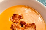 Middle Eastern Creamy Red Lentil Soup | Jocelyn Sage Mitchell