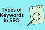 types of keywords in seo