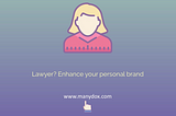 Self-branding for lawyers. Simplified