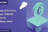 Cowrium ICO is Live: Get Your TOKENS with Up To 30% Bonus Now!