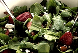 Strawberry Spinach Salad With Feta and Bacon — Salad — Spinach Salad