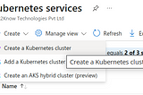 Azure Kubernetes: Part 1- Deploy an image