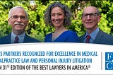 Feldman, Kleidman, Collins & Sappe LLP Partners Recognized for Excellence in Medical Malpractice…