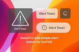 How to toast an alert in SwiftUI