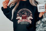 Charles Dickens A Christmas Carol Literary Shirt Bookish Shirt Bookish crewneck Holiday Apparel Light Academia