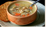 Cauliflower Clam Chowder (Low Calorie)