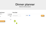 Dinner Planner