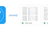 Load Twitter data into Google Sheet and automate it — Start a simple data pipeline