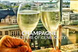 Serving champagne is a gesture of generosity towards oneself, the guest and life.