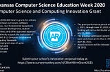 Innovation in Computer Science School Grant Program for 2020/2021