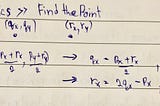 Formula for rx and ry