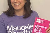 Meet the team — Claire Lubbock, Community and Events Fundraising Manager, Maudsley Charity