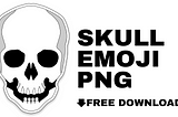 Skull Emoji PNG