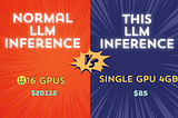 Unbelievable! Run 70B LLM Inference on a Single 4GB GPU with This NEW Technique
