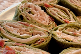 Zesty Tortilla Roll Ups — Wraps and Rolls