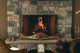 Interior Stone Fireplace — Stone Fireplace Facing, Fireplace Stone Refacing