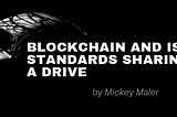 Blockchain and ISO sharing a drive