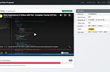 Tracking YouTube Video Watch Progress with Django