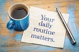 Sneak Peek into the Importance of Routine and Diet