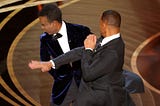 Controversial Oscars address by Jimmy Kimmel features jokes about Will Smith’s slaps.