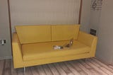 Once Upon a Yellow Couch…
