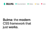 What’s that Bulma.io CSS Framework you speak of?