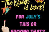 Image of July TOT graphic
