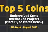 Our Top 5 Coins Of The Week — Hot Picks — Gems — Future Events — Reviews