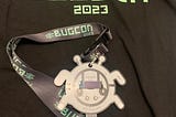 El badge de la resistencia BugCON 2023