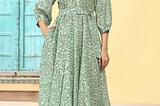 Maximize Your Glamour with Long Frocks for Women from Dharan Clothing