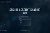 Secure account sharing 0.17.2