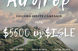 Traders Island Airdrop — Discord Invite Campaign
