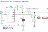 Build a Variable Output Voltage Power Supply Circuit by Manipulating the Feedback to a Buck…