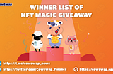 WINNER LIST OF NFT MAGIC GIVEAWAY🏆🏆🏆