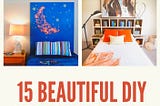15 Beautiful DIY Headboard For A Little Girl | DIY Headboard For Girls
