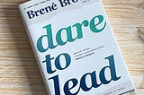 Brené Brown “Dare to lead” book cover