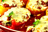 Lasagna Pepper Boats