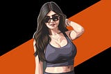 Mia Khalifa, Former porn actress, Now, sports comentator