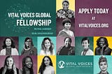 Announcing the Vital Voices Global Fellowship: Impact in Action