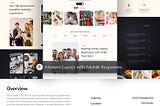 Event Management Website UI Design