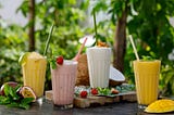 Image of smoothies by Trang Pham from Pixabay