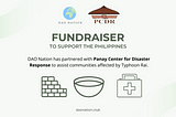 DAO Nation partners with PCDR to assist communities affected by Typhoon Rai in the Philippines