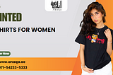 Shop the Trend: Buy printed T-shirts for Women Online