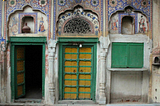 The strange and gorgeous walls of Shekhawati Havelis.