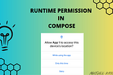 Permissions with Jetpack Compose