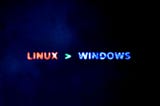 Blurred Lines : Windows > Linux